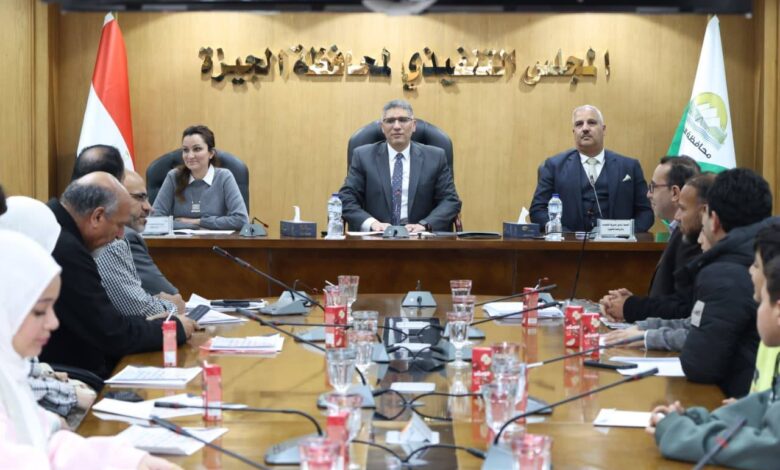 محافظ الجيزة يهنئ الفائزين بالمراكز الأولى في مسابقتي «موهبتي» و«كنوز مصرية» على مستوى الجمهورية 