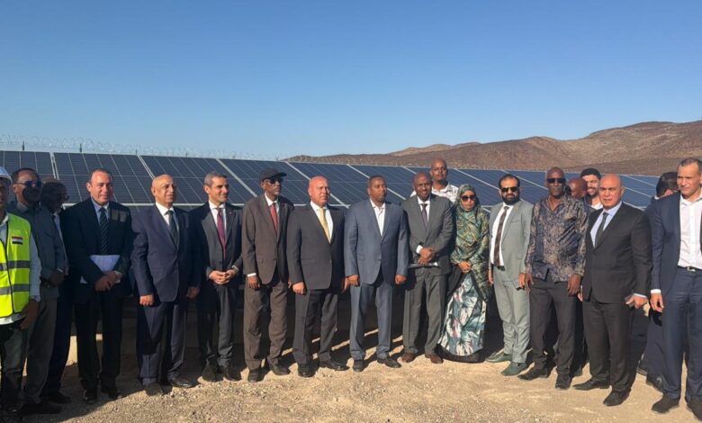 كامل يفتتح أكبر محطة طاقة شمسية في جيبوتي ويؤكد توسيع آفاق التعاون فى مجالات الطاقة الجديدة