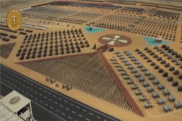 شاهد.. أكبر اصطفاف لقوات الشرطة فى عيدها 74.. فيديو