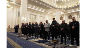 الرئيس عبد الفتاح السيسي يؤدي صلاة الفجر بمقر الأكاديمية العسكرية المصرية