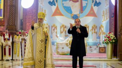 السيسي: وحدة المصريين صمام الأمان ولن نسمح بالمساس بتماسك الشعب