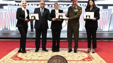 المتحدث العسكرى :الاكاديميةالعسكرية تحتفل بتخريج الدورة الرابعة من المعينين بالهيئات القضائية