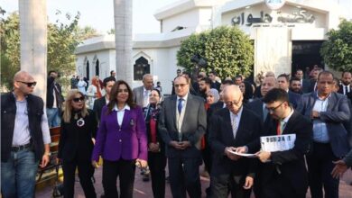 وزيرة التنمية المحلية ومحافظ القاهرة يفتتحان تطوير كابريتاج حلوان