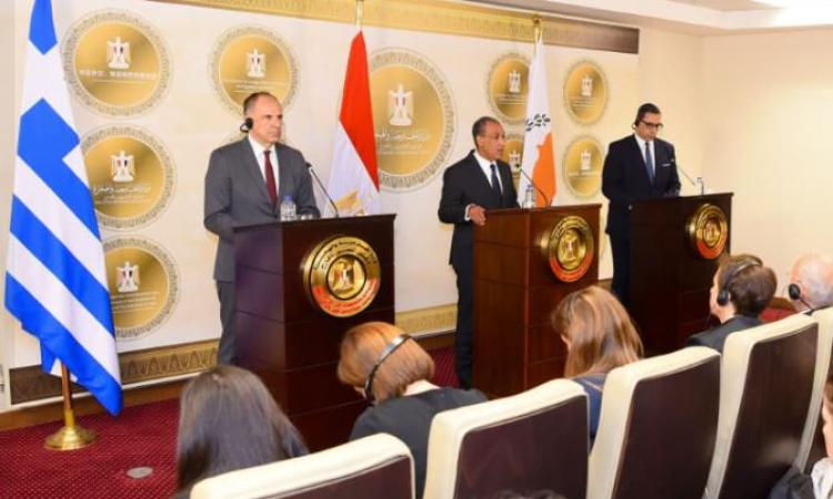 "عبدالعاطي"يؤكد لنظيره القبرصي أهمية تعزيز التعاون فى ملف الطاقة بالشرق الأوسط ويؤكد ضرورةمحورية التعاون الثلاثي مع اليونان وقبرص