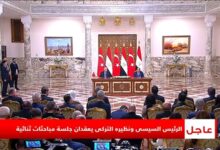 الرئيس السيسي وأردوغان يوقعان على البيان الصادر عن اجتماع مجلس التعاون الاستراتيجى