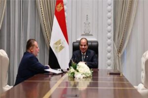 الرئيس السيسي يؤكد على ضرورة ضبط الأسواق وتقليل التضخم واستقرار الأسعار 