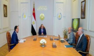 الرئيس السيسى يوجه بالعمل المستمر على التوسع فى مشروعات الطاقة المتجددة 