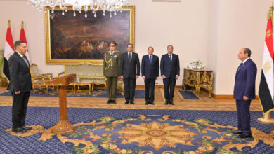 فيديو وصور..الرئيس السيسي يشهد أداء المحافظين ونوابهم الجدد اليمين الدستورية 