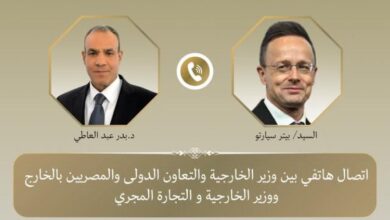 وزير الخارجية ونظيره المجري يبحثان تعزيز العلاقات الثنائية والقضايا المشتركة