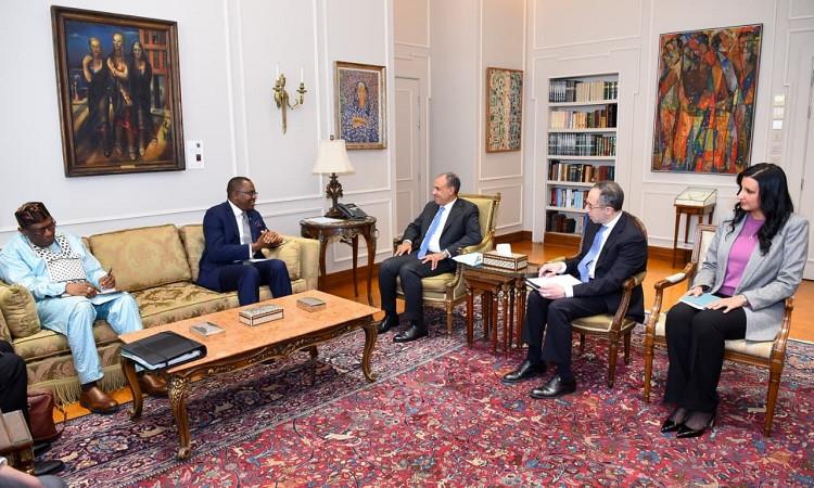 وزير الخارجية يستقبل رئيس لجنة العشرة الأفريقية لإصلاح مجلس الأمن