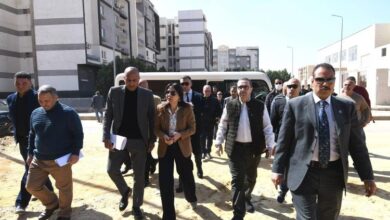 وزيرة الإسكان تتفقد مشروع سكن مصر بمدينة الشروق