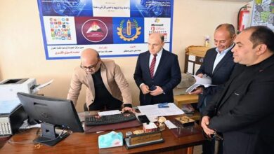 محافظ الغربية يتفقد المحلة ويوجه بسرعة الانتهاء من المبنى الجديد لخدمة المواطن