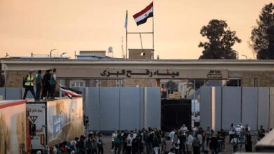 معبر رفح يستقبل دفعة جديدة من الفلسطينيين العائدين من مصر إلى قطاع غزة 
