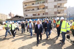 وزير النقل يتفقد محطة الملك الصالح بالمرحلة الأولى للخط الرابع للمترو 