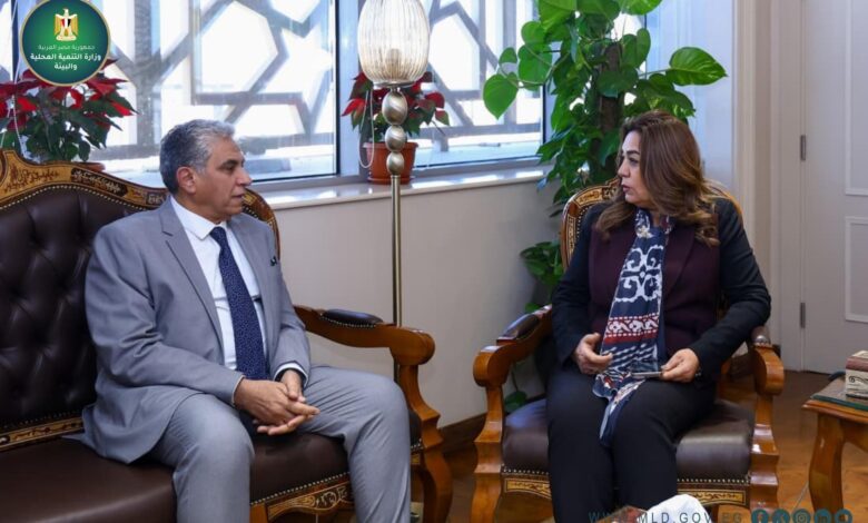 وزيرة التنمية المحلية والبيئة تبحث مع ”سيداري” سُبل تعزيز التعاون في ملفات المناخ وحماية التنوع البيولوجي