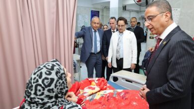 فى اول ايام العيد ..محافظ الجيزة يتفقد مستشفى التحرير العام بإمبابة للاطمئنان على انتظام تقديم الرعاية الصحية للمرضى 