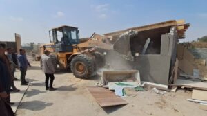 محافظة الجيزة تزيل ٢٤ حالة بناء مخالف وتعديات على الأراضي الزراعية بمراكز أبو النمرس وكرداسة ومنشأة القناطر