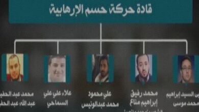 مصر تفكك خلية إرهابية تابعة لحركة حسم تخطط لاستهداف الطائرة الرئاسية 