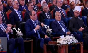 الرئيس السيسي يشهد احتفالية وزارة الأوقاف بليلة القدر