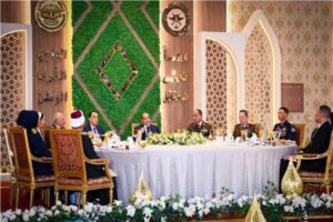 الرئيس السيسي يشارك في حفل الإفطار الذي نظمته الأكاديمية العسكرية المصرية 