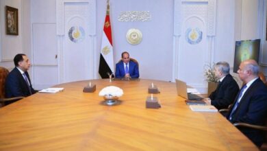 الرئيس السيسي يوجه برفع جاهزية قناة السويس لمواجهة تداعيات الحرب بالمنطقة