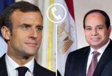الرئيس السيسى يشيد بالتقارب الكبير فى المواقف بين مصر وفرنسا إزاء العديد من القضايا