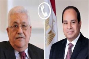الرئيس السيسي يتلقي اتصالا هاتفيا من نظيره الفلسطيني تناول التطورات الإقليمية الجارية 