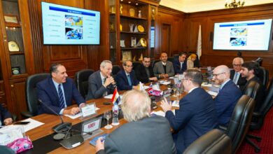 جمعية رجال أعمال إسكندرية تبحث مع سفير المملكة المتحدة بمصر آفاق الشراكة التجارية والاقتصادية 