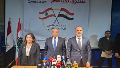 وزيرالخارجية من مرفأ بيروت: مصر تقف دائما وأبدا إلى جانب شعب لبنان الشقيق 