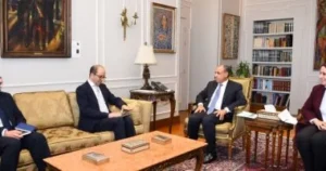 وزير الخارجية يستقبل المدير الإقليمى للصندوق الدولى للتنمية الزراعية الإيفاد