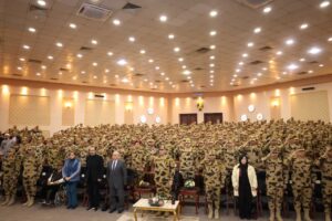 بمناسبة يوم الشهيد والمحارب القديم قيادة قوات الصاعقة تنظم إحتفالية لعدد من أسر الشهداء