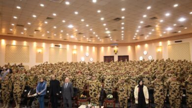 بمناسبة يوم الشهيد والمحارب القديم قيادة قوات الصاعقة تنظم إحتفالية لعدد من أسر الشهداء