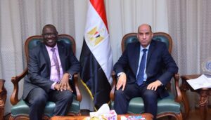 وزير العمل لنظيره الجنوب سوداني:مصر تفتح ذراعيها للأشقاء لتعزيز التعاون  