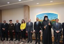 أخبارالجيزة:محافظ الجيزة يزور الكنيسة الكاثوليكية والانجيلية لتقديم التهنئة بمناسبة عيد القيامة المجيد ويهنىء المواطنين بشم النسيم