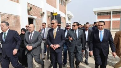 محافظ الجيزة يتفقد مشروع محطة مياه الشرب بالشوبك الغربي بالبدرشين ضمن المشروع القومي لتغذية 240 قرية محرومة على مستوى الجمهورية 
