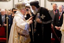 البابا تواضروس يحضر القداس البطريركي بمقر كرسي القسطنطينية 