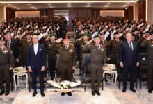 المتحدث العسكرى :الأكاديمية العسكرية تنظم حفل إنتهاء دورة تعايش لطلبة جامعة عين شمس