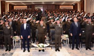 المتحدث العسكرى :الأكاديمية العسكرية تنظم حفل إنتهاء دورة تعايش لطلبة جامعة عين شمس