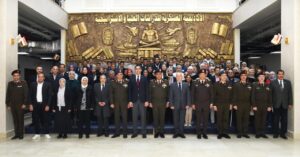 القوات المسلحة تنظم زيارة لوفد شباب الوطن بالأكاديمية العسكرية للدراسات العليا والاستراتيجية