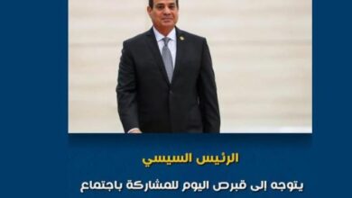 الرئيس السيسي يتوجه لقبرص للمشاركة باجتماع تشاوري لقادة عدة دول عربية واوروبية