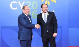 الرئيس السيسي يبحث مع نظيره القبرصي ربط حقول الغاز بقبرص بالبنية التحتية بمصر