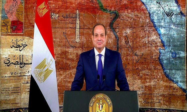 الرئيس السيسي: سيناء بوابة الوطن الحصينة التي ارتوت بدماء الشهداء