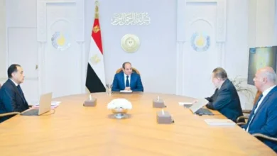 الرئيس السيسي يوجه باستمرار جهود خفض معدلات التضخم 
