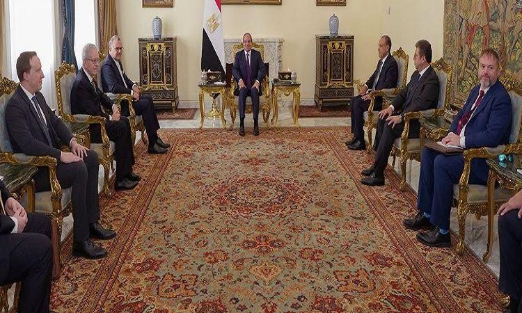 الرئيس السيسي يؤكد اهمية قضية الأمن المائي لمصر وعدم التهاون فيها