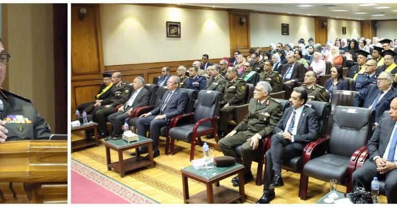 المتحدث العسكرى:الأكاديمية الطبية العسكرية تسلم الشهادات العلمية وتكرم المتميزين من الأطباء