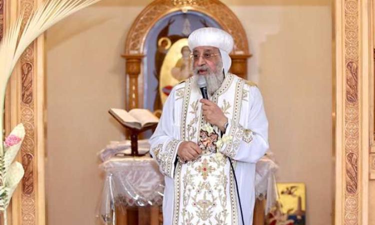 البابا تواضروس يبعث برسالة لأقباط المهجر بمناسبة عيد القيامة المجيد 