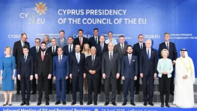 الرئيس السيسي يعود لارض الوطن عقب مشاركة مثمرة في الاجتماع التشاوري العربي الاوروبي