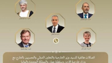 عبد العاطي يبحث مع نظرائه من عمان والأردن وبريطانيا وألمانيا الاوضاع الاقليمية