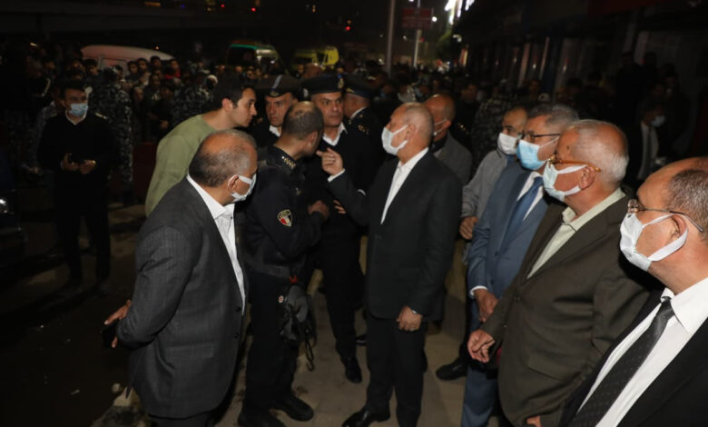 محافظ القاهرة: 3 وفيات و2 مصابين في حريق مصنع ملابس سرايا القبة 