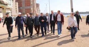 محافظ دمياط يتفقد منطقة الدعايم ويوجه بتنفيذ مخطط للارتقاء بالشكل الحضاري